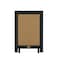 Flash Furniture Black Magnetic Tabletop/Hanging Chalkboard HFKHD-GDIS-CRE8-222315-GG - alternate 5